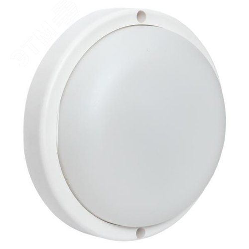 Светильник светодиодный ЖКХ круг ДПО-1300 с микроволновым датчиком движения 12Вт 6500K IP65 LUMA