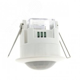 Датчик движения ИК встраиваемый 1200Вт 360 градусов до 6м IP20 PROxima