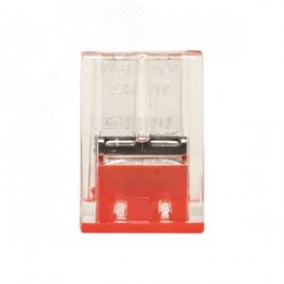 Клемма строительно-монтажная СМК 2273-242 PROxima с пастой 2 отверстия 0.5-2.5мм.кв.