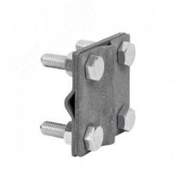 Зажим крестовидный прут-прут 3 пластины 57x57 мм HZ PROxima