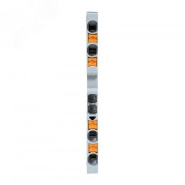 Клемма Push-in 2.5 мм2 4 вывода серая EKF