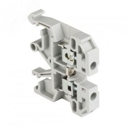 Клемма проходная винтовая JXB 2.5 мм2 серая EKF