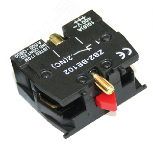 Контакт дополнительный XB-2 NC красный