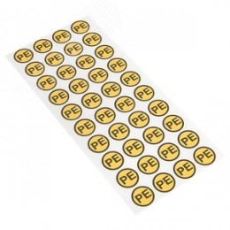 Наклейка PE круглая d=20мм