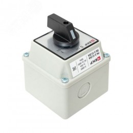 Переключатель кулачковый ПК-3-13 25А 3P ВКЛ-ВЫКЛ IP65 PROxima
