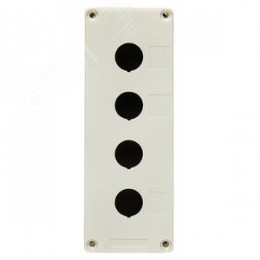 Корпус КП-104 на 4 кнопки белый