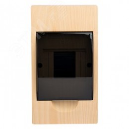 Щит распределительный навесной ЩРН-П- 4 светлое дерево IP41 PROxima