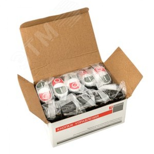 Кнопка LA32HND красно-зеленая 'Пуск-Стоп' подсветка 24В DC NO+NC PROxima