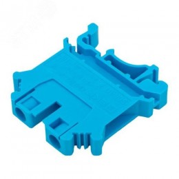 Клемма проходная винтовая UT 6 мм2 синяя EKF