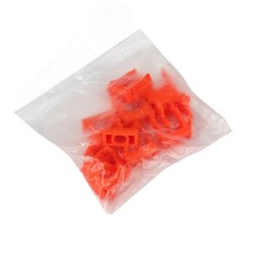 Крепеж-клипса оранжевая d20мм Plast PROxima