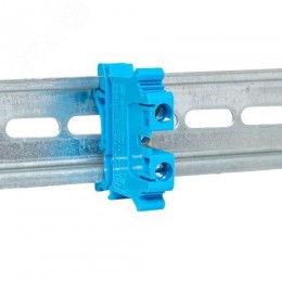 Клемма проходная винтовая UT 6 мм2 синяя EKF