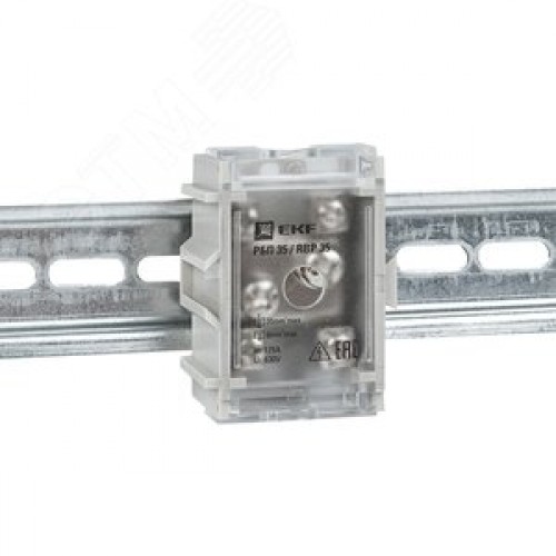 Блок распределительный проходной РБП 35 1х35-4х6кв.мм 125/50 А PROxima