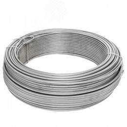 Пруток d 10 мм бухта 142м алюминиевый