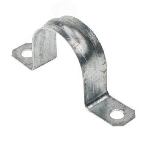 Скоба металлическая двухлапковая d38-40мм  PROxima