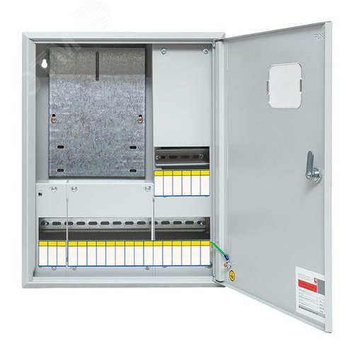 Щит учетно-распределительный навесной ЩРУн-3/24о IP31 с окном 500х400х160