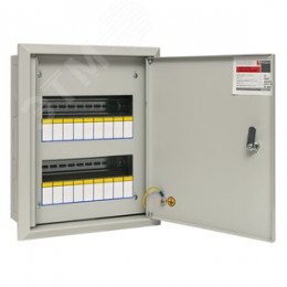 Щит распределительный встраиваемый ЩРв-18з IP31 390х340х120 с замком