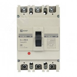 Выключатель автоматический трехполюсный ВА-99М/250 250А 3ф 35кА РЭ2500А