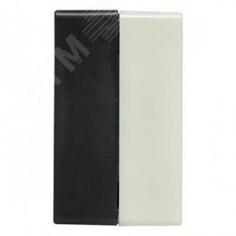 Корпус КП-102 на 2 кнопки белый