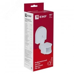 Датчик движения ИК настенный 1200Вт 180 градусов до 12 м IP44 MS-16C PROxima