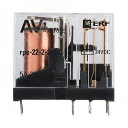 Реле РП slim 22/2 5A 24В DC AVERES