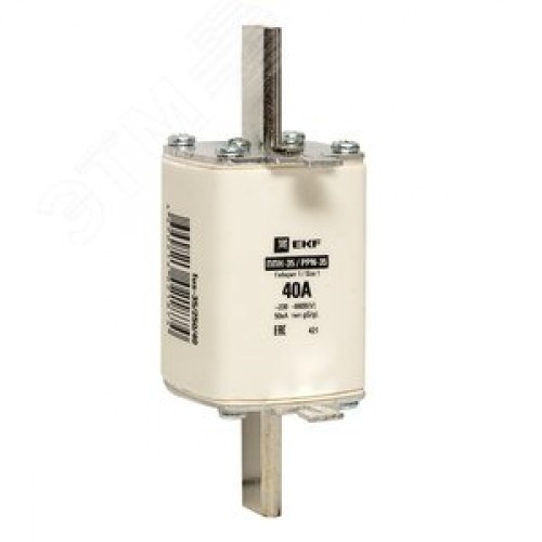 Вставка плавкая ППН-35 250/40А габарит 1