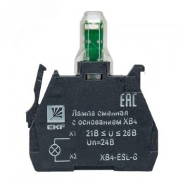 Лампа сменная c основанием XB4 зеленая 24В PROxima