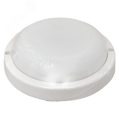 Светильник светодиодный ЖКХ круг ДПО-1300 с микроволновым датчиком движения 12Вт 6500K IP65 LUMA