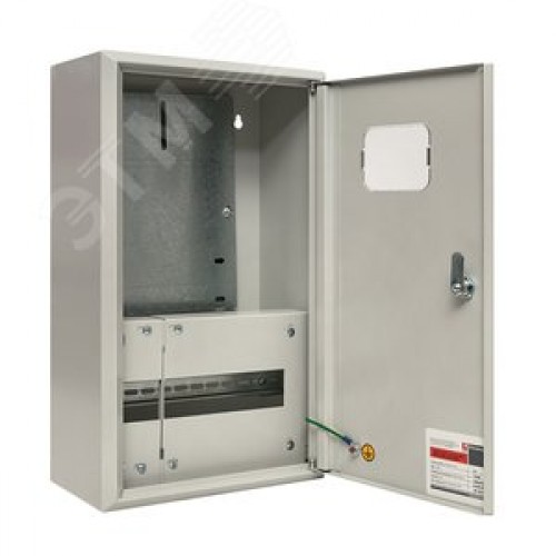 Щит учетно-распределительный навесной ЩРУн-3/12о IP31 с окном 500х300х160