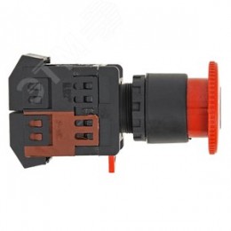 Кнопка AE-22 Гриб поворотная NO+NC