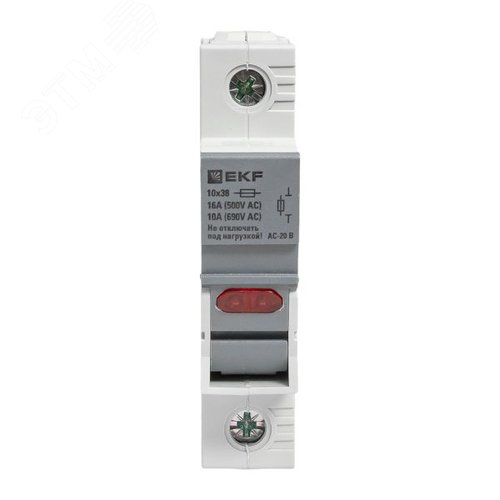 Предохранитель-разъединитель DF 10х38 1Р (тип ПВЦ)