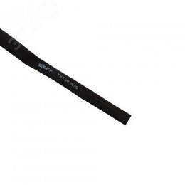 Трубка термоусаживаемая ТУТ нг 10/5 черная рулон PROxima