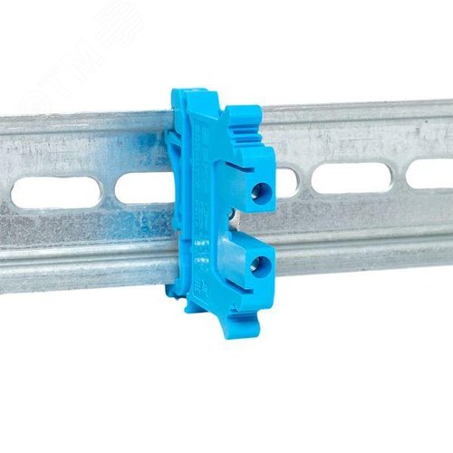 Клемма проходная винтовая UT 4 мм2 синяя EKF