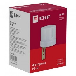Фотореле PS-3 20А 4400Вт IP44 EKF PROxima