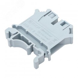 Клемма проходная винтовая UT 6 мм2 серая EKF