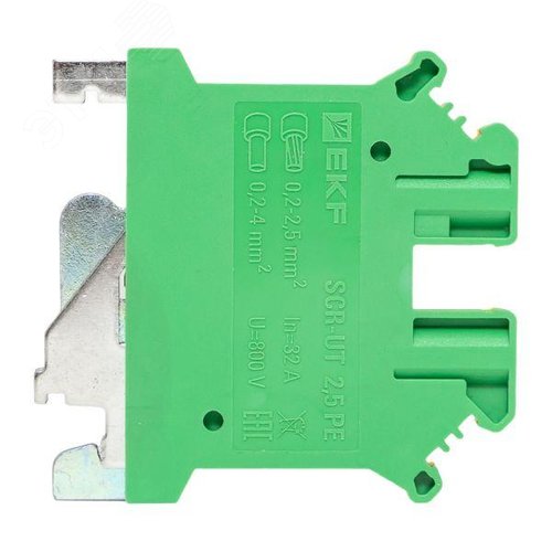 Клемма заземления винтовая UT 2.5 мм2 EKF