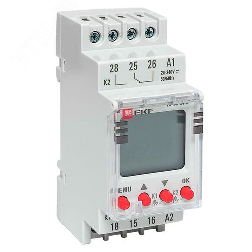 Таймер электронный двухканальный ТЭ-80 24-230В