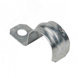 Скоба металлическая однолапковая d19-20мм  PROxima