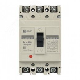 Выключатель автоматический ВА-99М 100/40А 3P 35кА PROxima