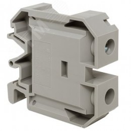 Клемма проходная винтовая JXB 35 мм2 серая EKF