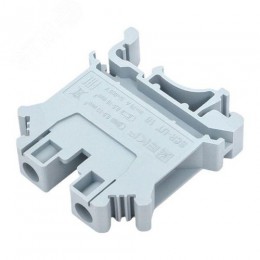 Клемма проходная винтовая UT 10 мм2 серая EKF