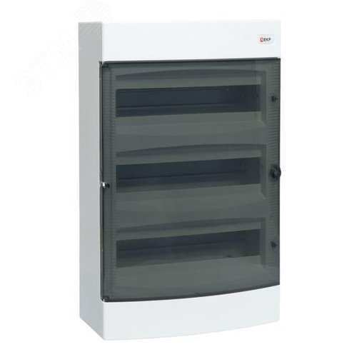 Щит распределительный навесной Unix прозрачная дверь 3х18 модулей IP41 EKF PROxima