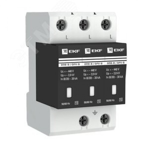 Ограничитель перенапряжений ОПВ-B 3P