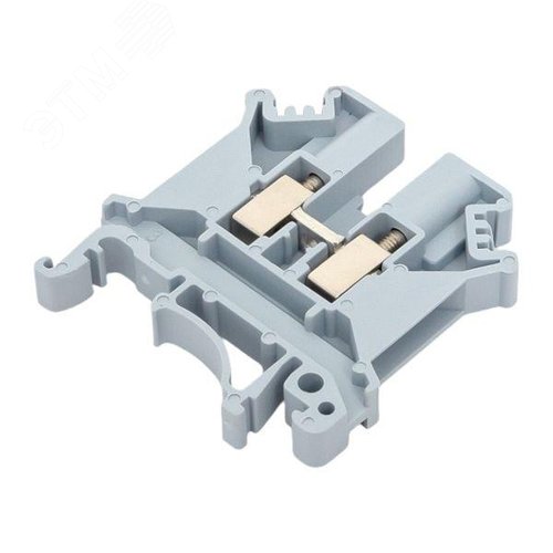 Клемма проходная винтовая UT 4 мм2 серая EKF