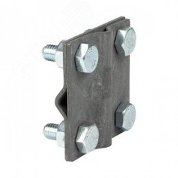 Зажим крестовидный прут-прут пластина 57x57 мм HZ PROxima