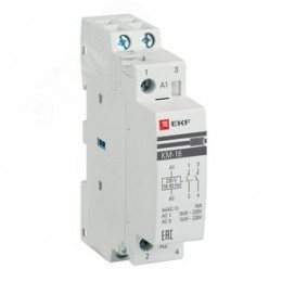 Контактор модульный КМ 16А ТО+ТС (1 мод)