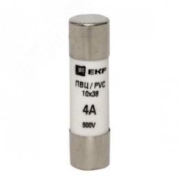 Вставка плавкая цилиндрическая ПВЦ 10х38