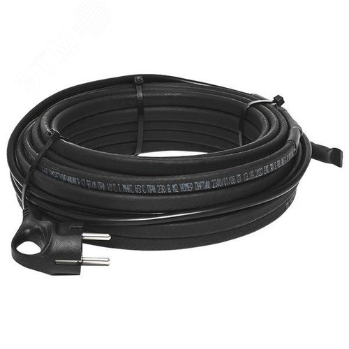 Кабель нагревательный саморегулирующийся 17 Вт/м для обогрева трубопроводов StopFrost 5 м