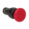 Кнопка SW2C-11MZ поворотная красная Грибок 1з+1р