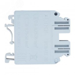 Клемма проходная винтовая UT 35 мм2 серая EKF