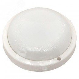 Светильник светодиодный ЖКХ круг ДПО-1100 с оптико-акустическим датчиком движения 12Вт 4000K IP65 LUMA